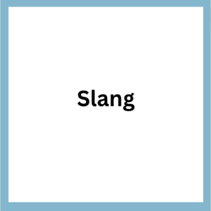 American slang terms