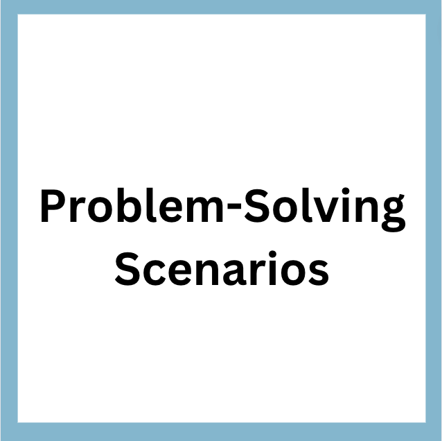 problem-solving scenarios