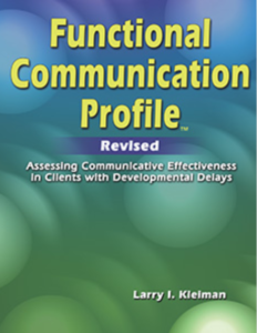 Functional Communication Profile Revised