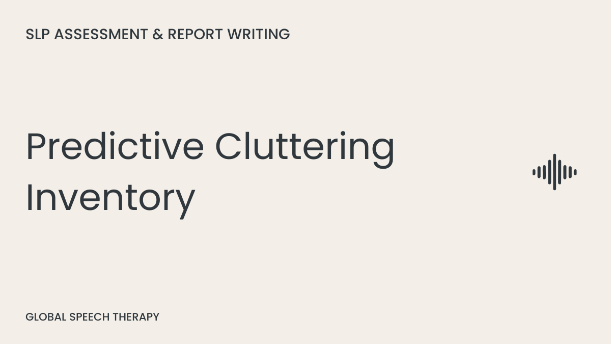Predictive Cluttering Inventory cover with speech waveform icon