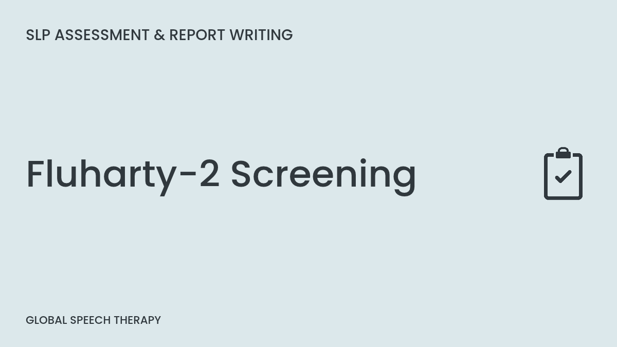 Fluharty-2 Screening cover graphic with clipboard icon