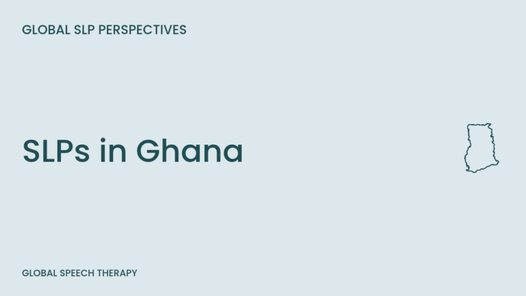 Speech-language pathology in Ghana – interview with SLT Josephine Ohenewa Bampoe